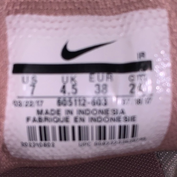 Nike Womens Air Max 95 Rust Pink Sneaker | SIZE 7 - Picture 3 of 5